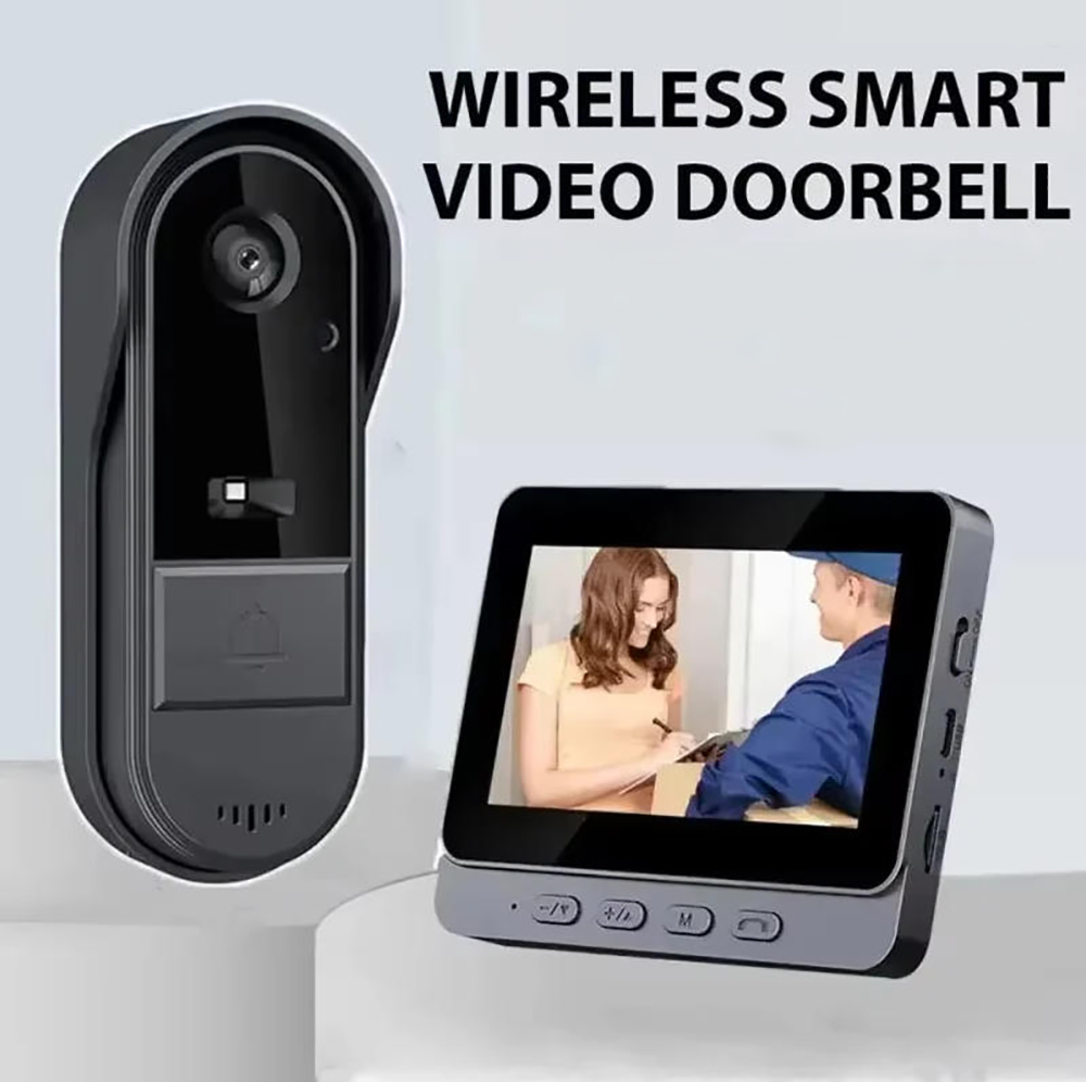 Smart Home Video Doorbell Installation - Bezprzewodowy system inteligentnego dzwonka do drzwi