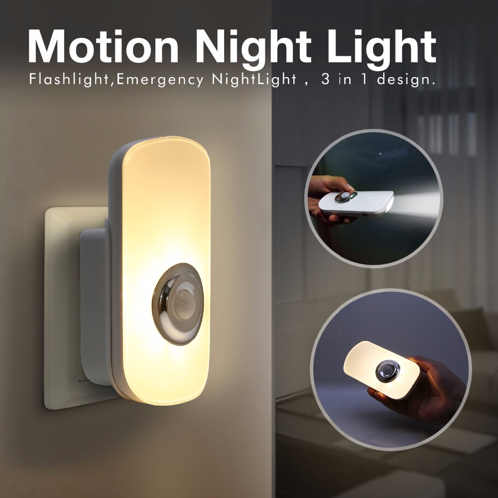 Smart Baby Night Light - Sensky 3 w 1 Inteligentna Lampka