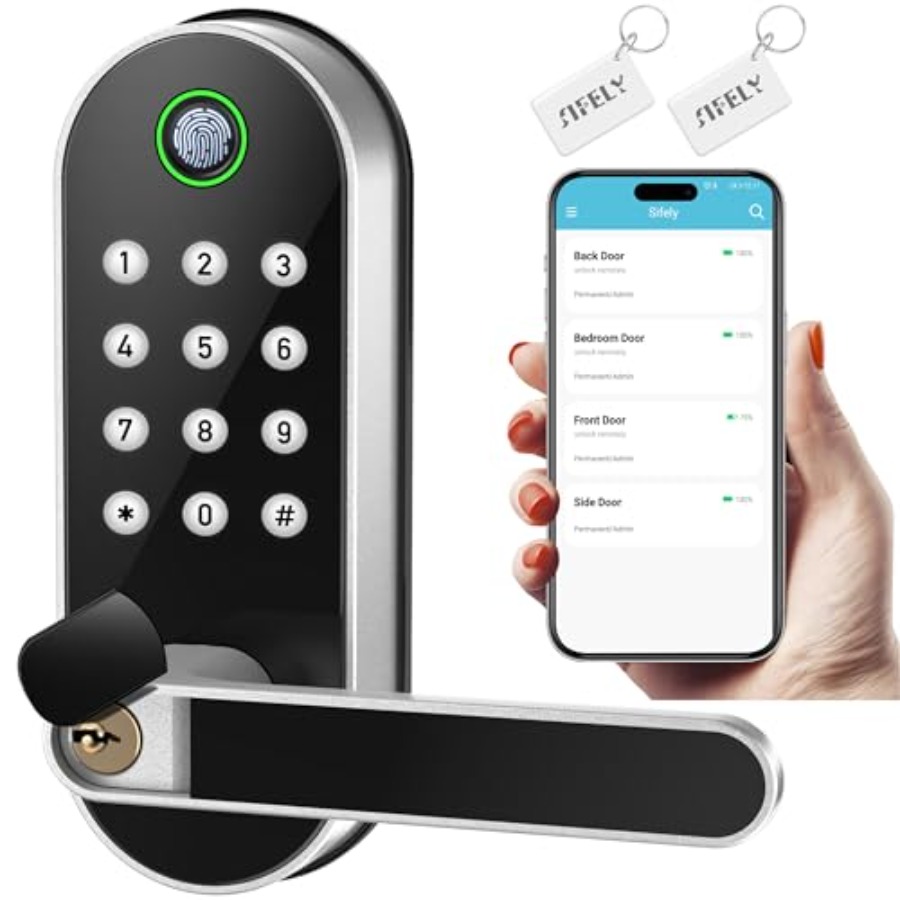 Airbnb Smart Home - Inteligentny zamek do drzwi z czytnikiem