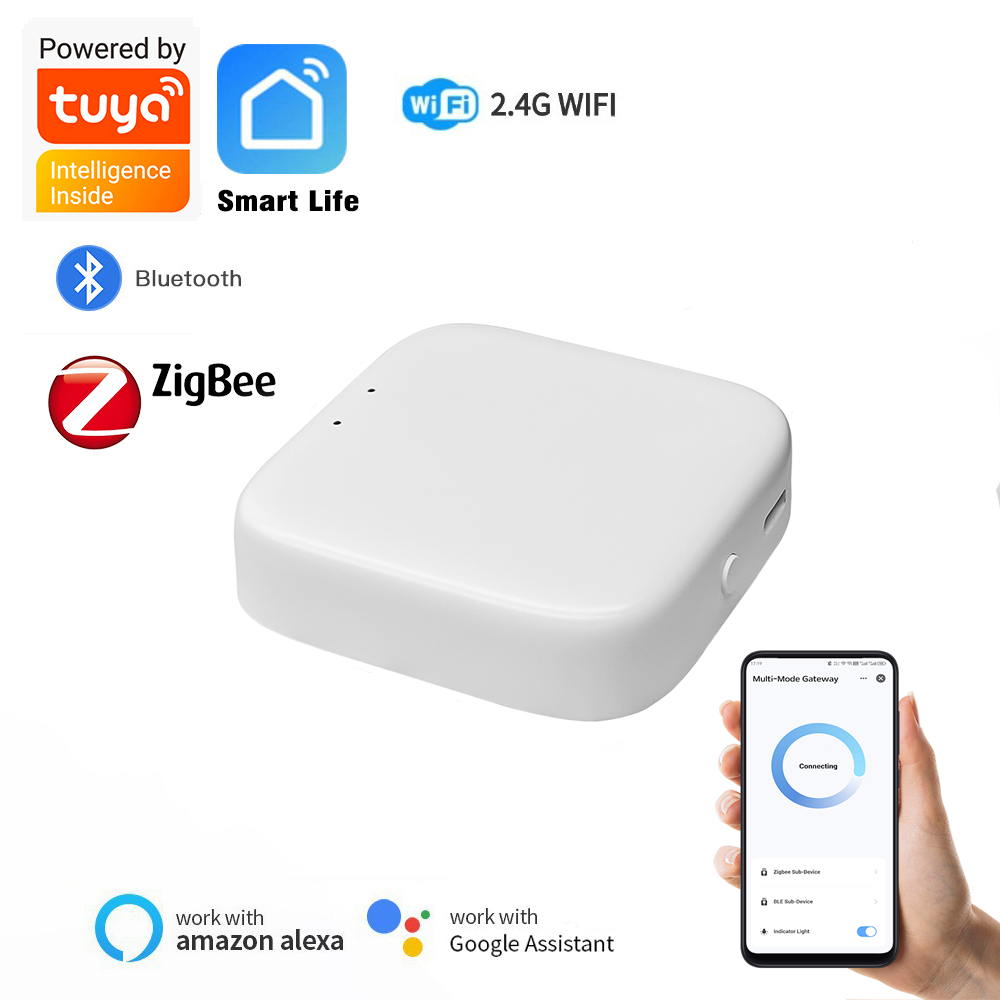 Smart Home Hub Matter - Bramka Zigbee Urządzenia Tuya Bluetooth Przewodowy