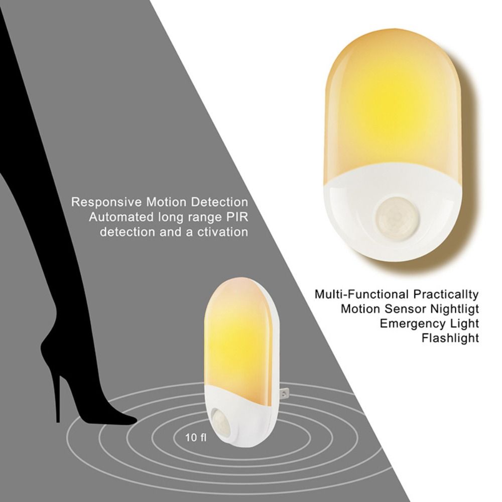 Smart Baby Night Light - Inteligentna lampka nocna LED z czujnikami,