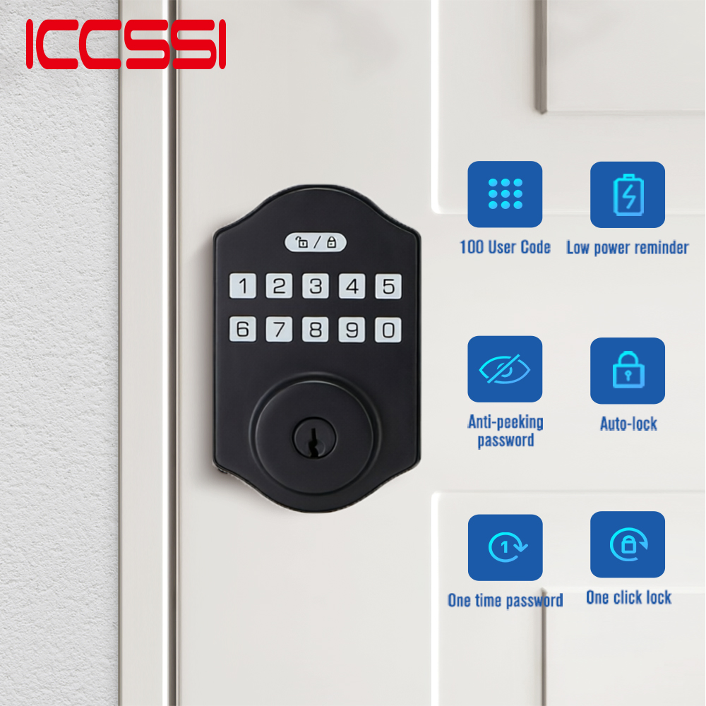 Airbnb Smart Home - ICCSSI Tuya Lock Zamek z hasłem