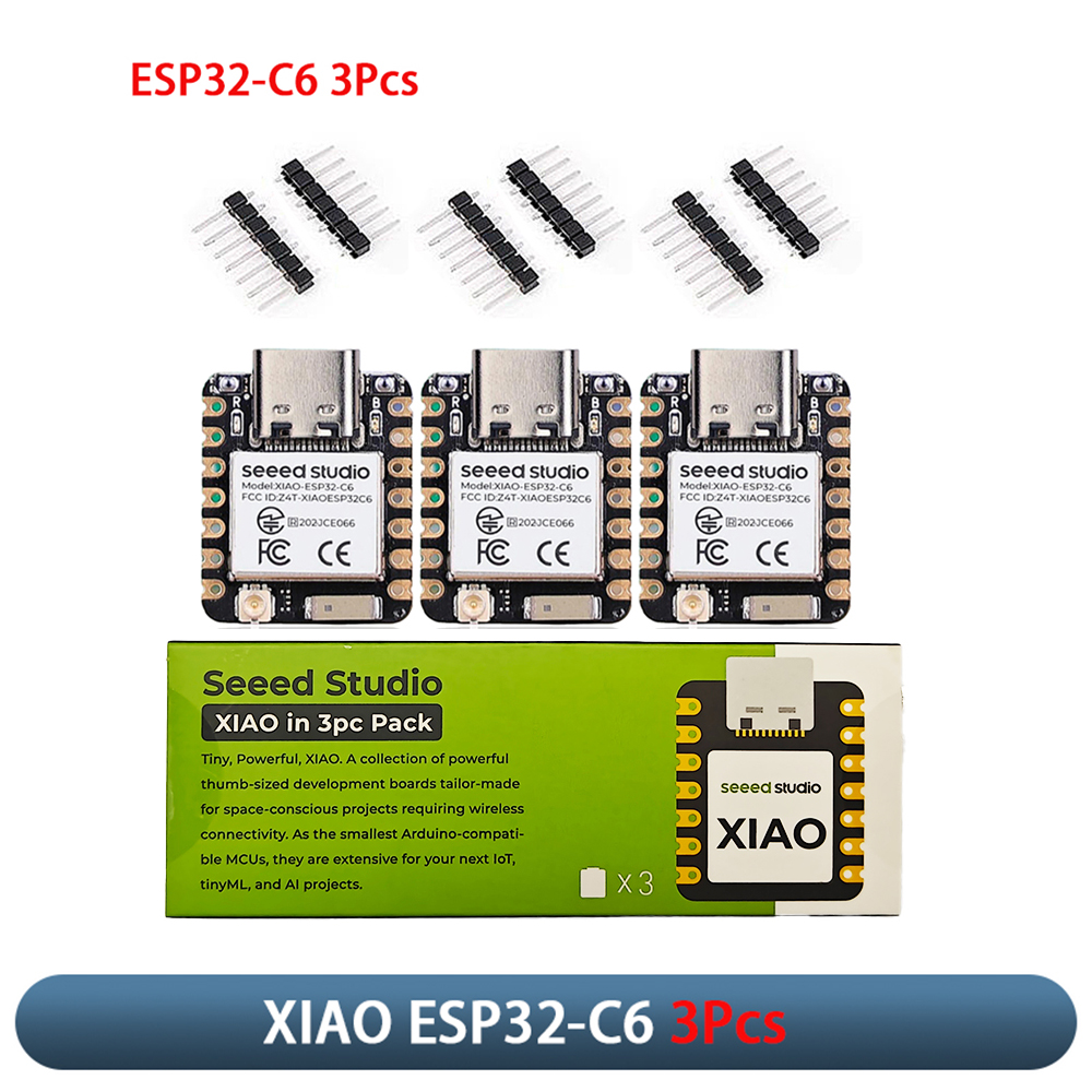 Smart Home Integration - XIAO ESP32-C6 3 szt. Moduł Płytki