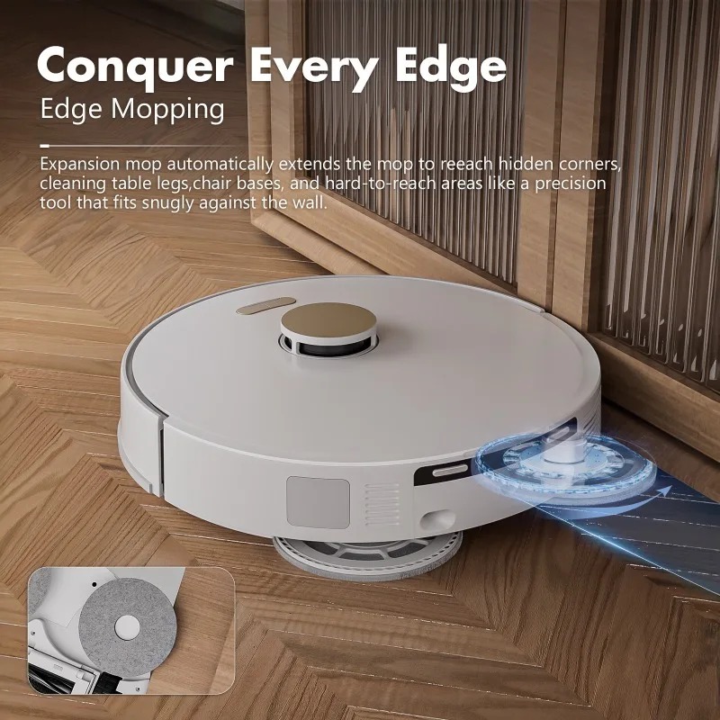 Vacuum Cleaner Smart Home - Robot odkurzający, mopowanie na mokro i