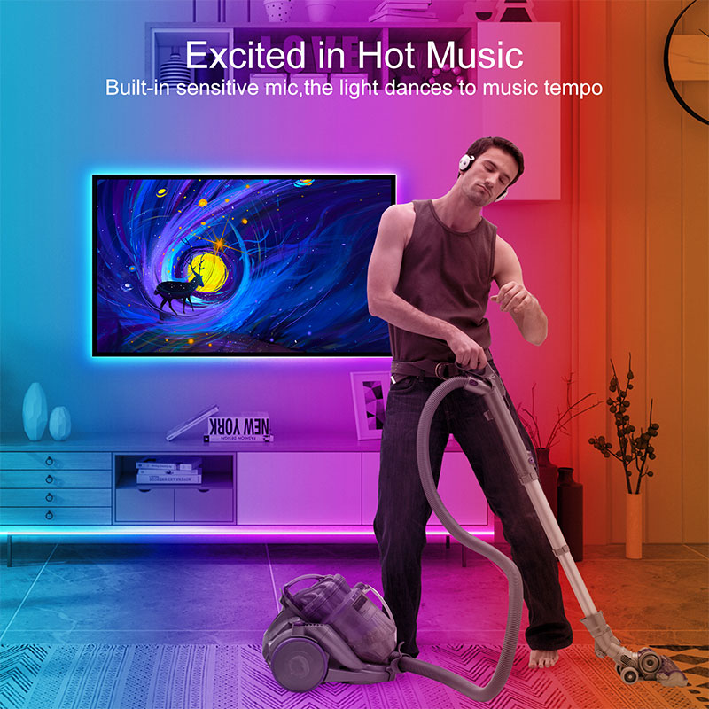 Smart Home Tv - Inteligentna taśma LED RGB STTL 2.5M