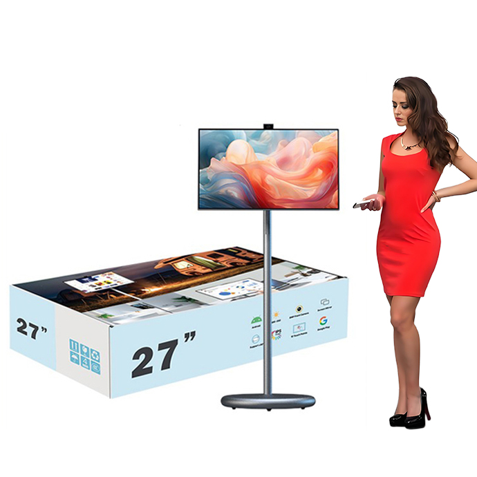 Smart Home Tv - Inteligentny przenośny telewizor z wyświetlaczem LCD,