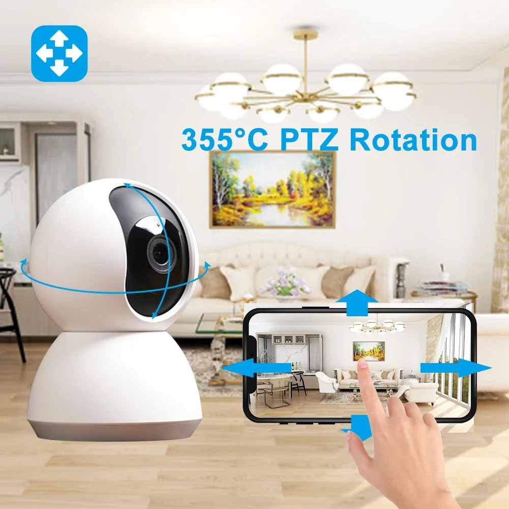 Smart Baby Night Light - 400W Inteligentna kamera wewnętrzna Tuya 1080P