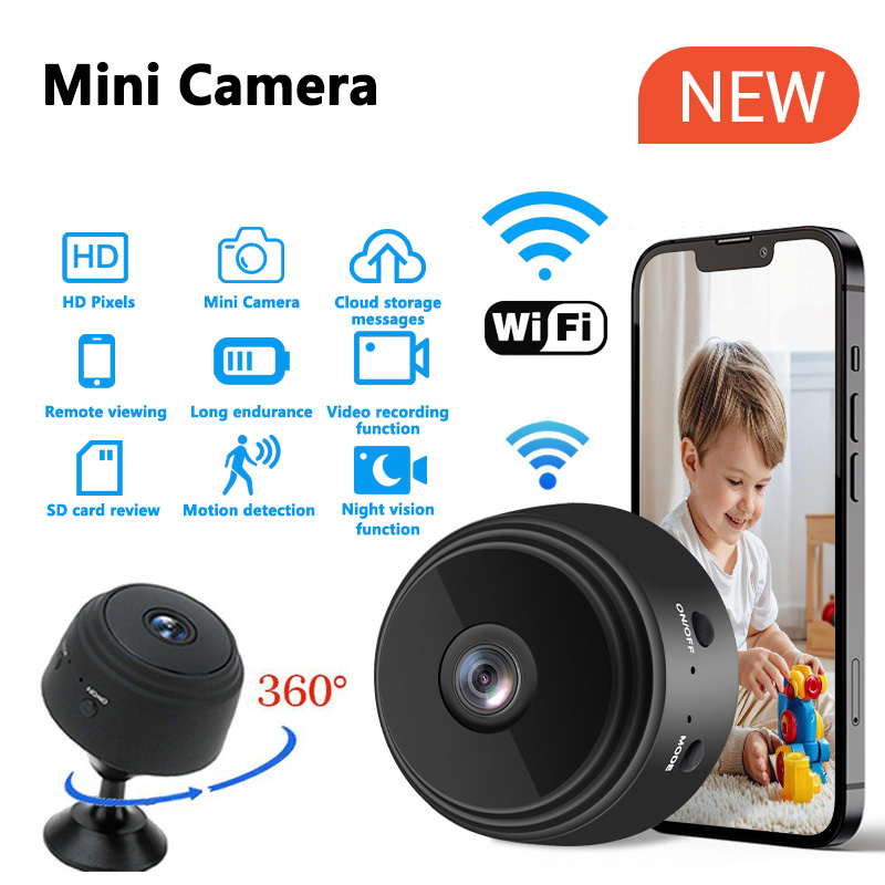 Security Ip Camera - Miniaturowa kamera WiFi HD 1080P Niania