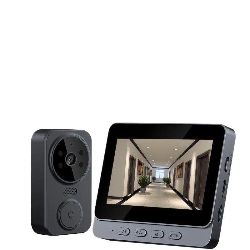 Smart Home Video Doorbell Installation - Inteligentny bezprzewodowy wideodomofon z kamerą HD,