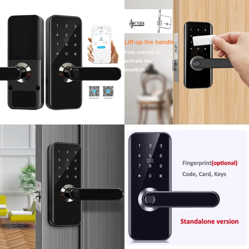 Airbnb Smart Home - NFC Popularny Inteligentny Zamek do Drzwi