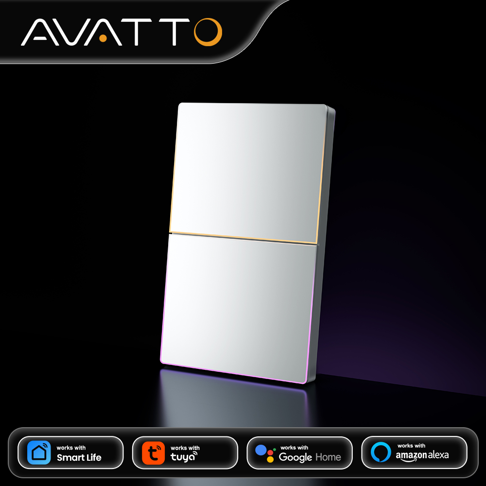 Smart Light Switch - AVATTO 1/2/3/4-przyciskowy inteligentny włącznik światła WiFi,
