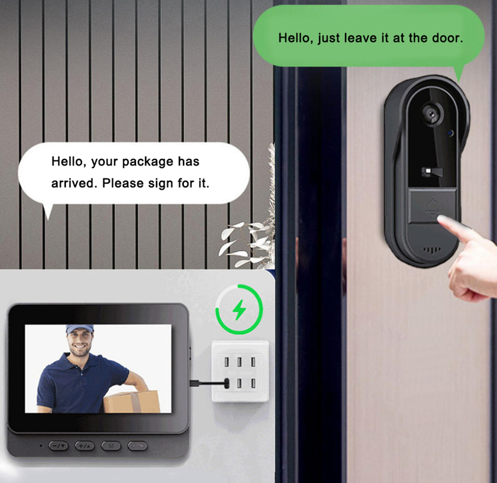 Bezprzewodowy system inteligen – Smart Home Video Doorbell Installation recenzja i cena