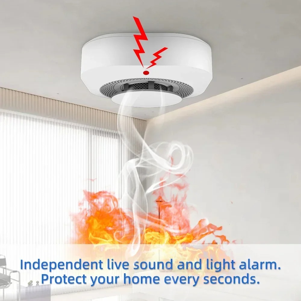 Czujnik dymu i ognia 3w1, niez – Smart Smoke Detector recenzja i cena