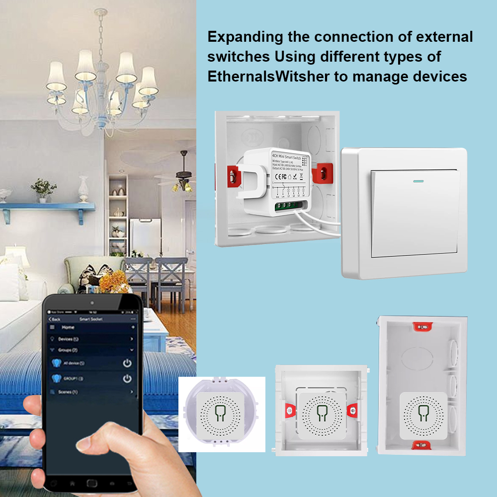 Inteligentny przełącznik WiFi  – Smart Home Web recenzja i cena