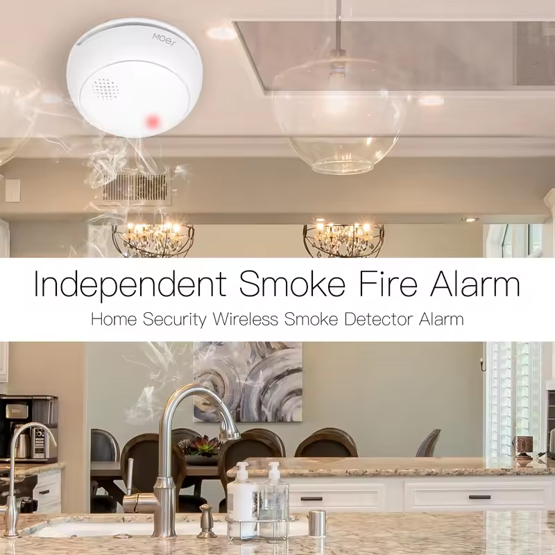 Czujnik dymu MOES ZigBee Smart – Smart Smoke Detector recenzja i cena