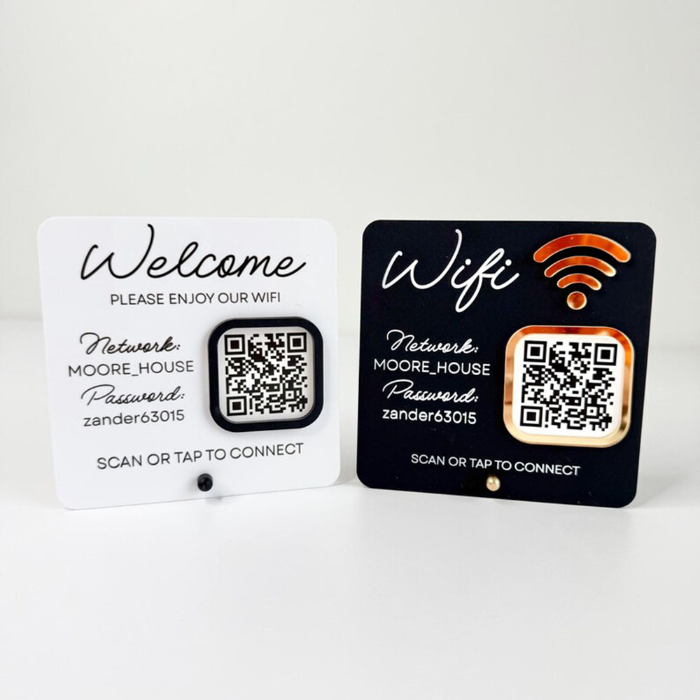 Personalizowany akrylowy znak  – Airbnb Smart Home recenzja i cena