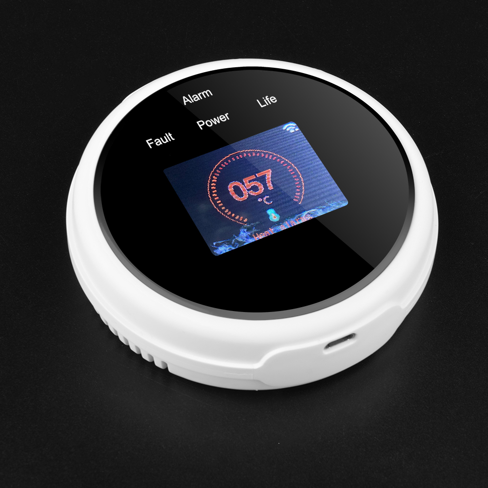 Czujnik wycieku gazu Tuya WiFi – Smart Smoke Detector recenzja i cena