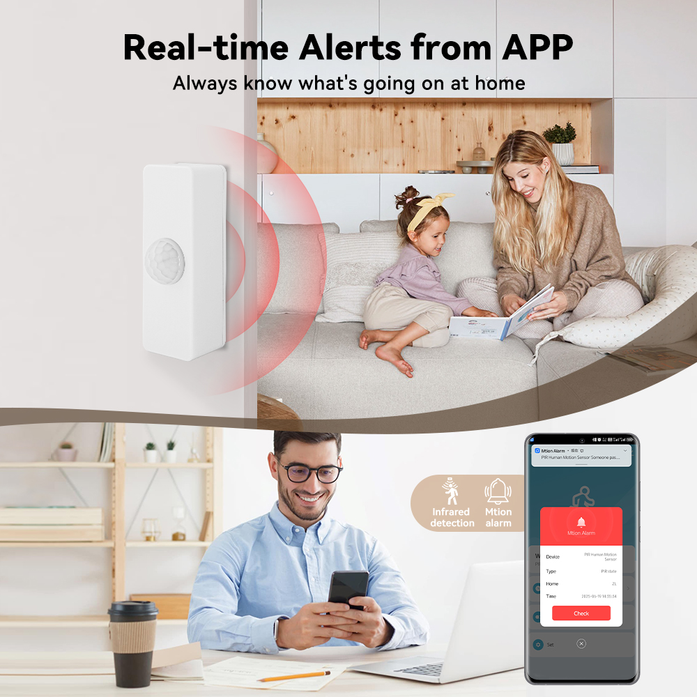 Czujnik ruchu PIR Tuya Smart,  – Smart Home Web recenzja i cena