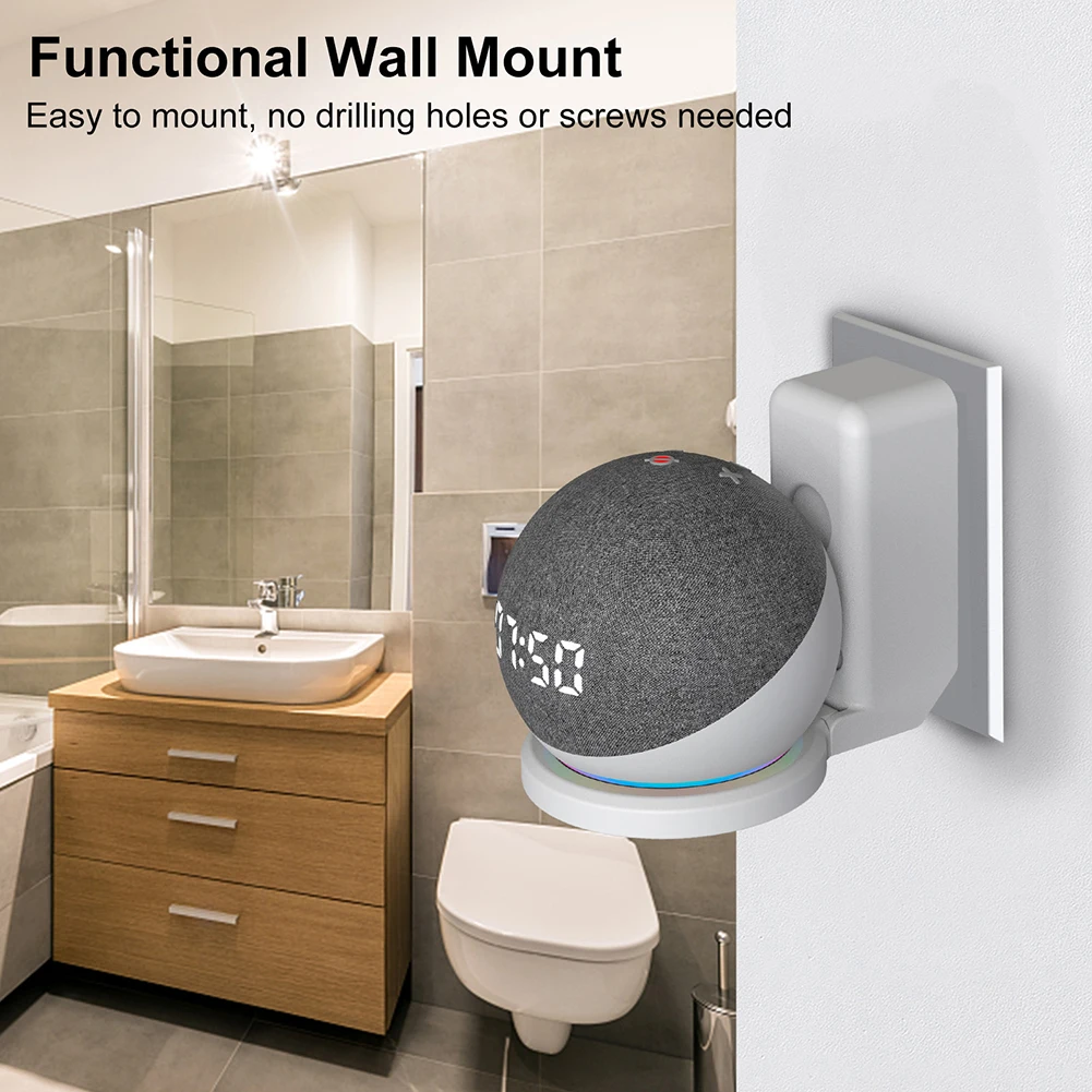 Plastikowy uchwyt ścienny do g – Amazon Speaker Echo Dot 5 recenzja i cena