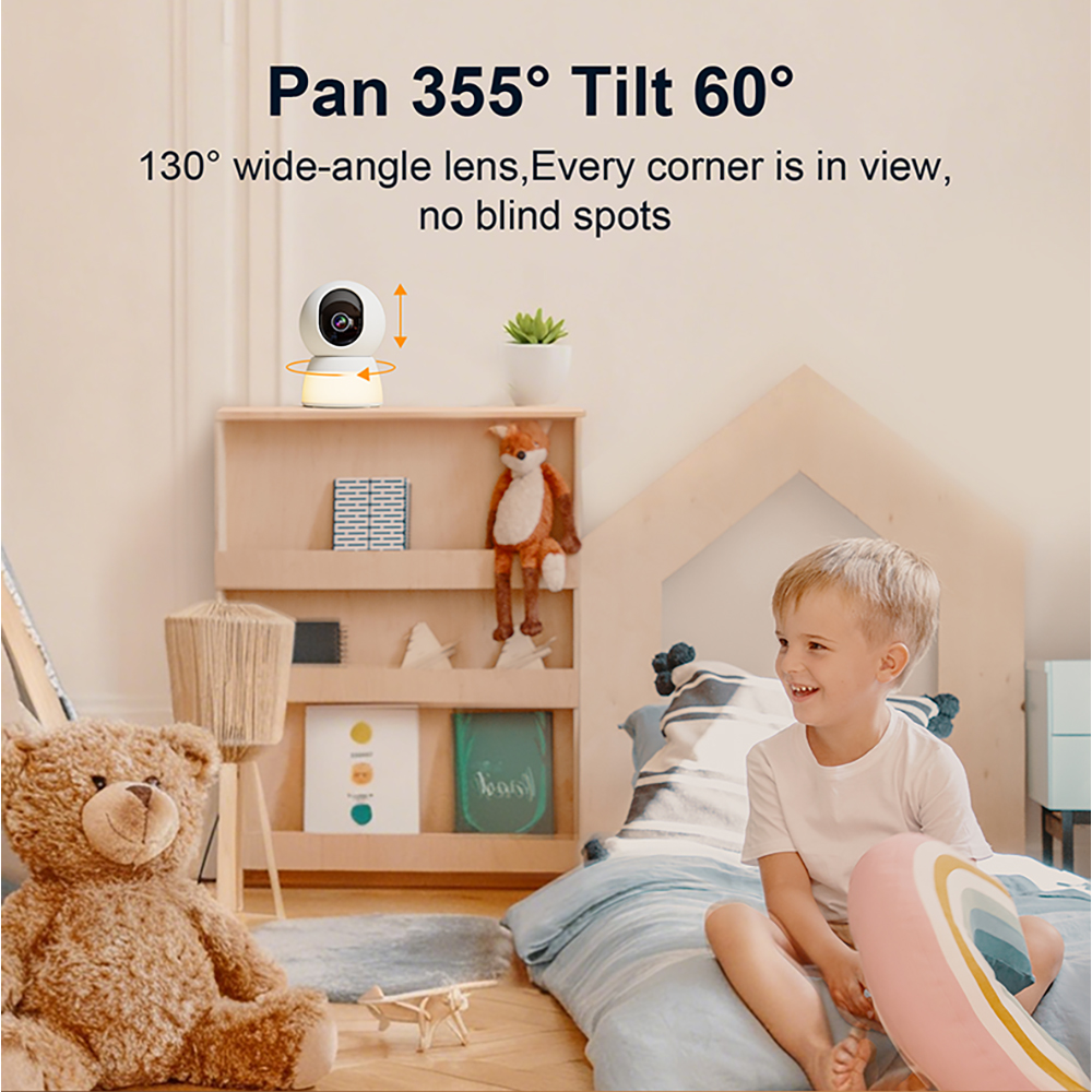 Kamera 3MP 5G WIFI z oświetlen – Smart Baby Night Light recenzja i cena
