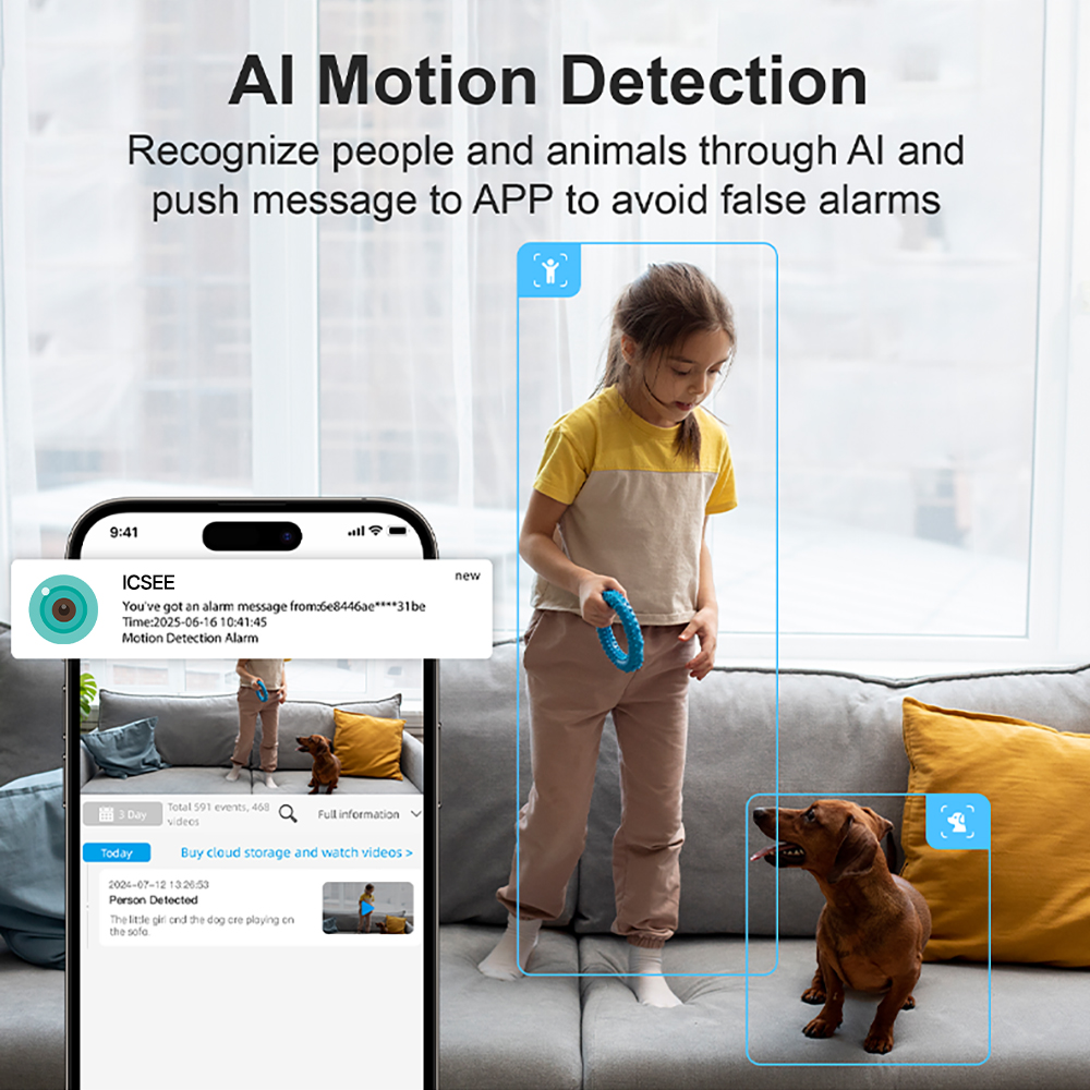 Kamera 3MP 5G WIFI z oświetlen – Smart Baby Night Light recenzja i cena