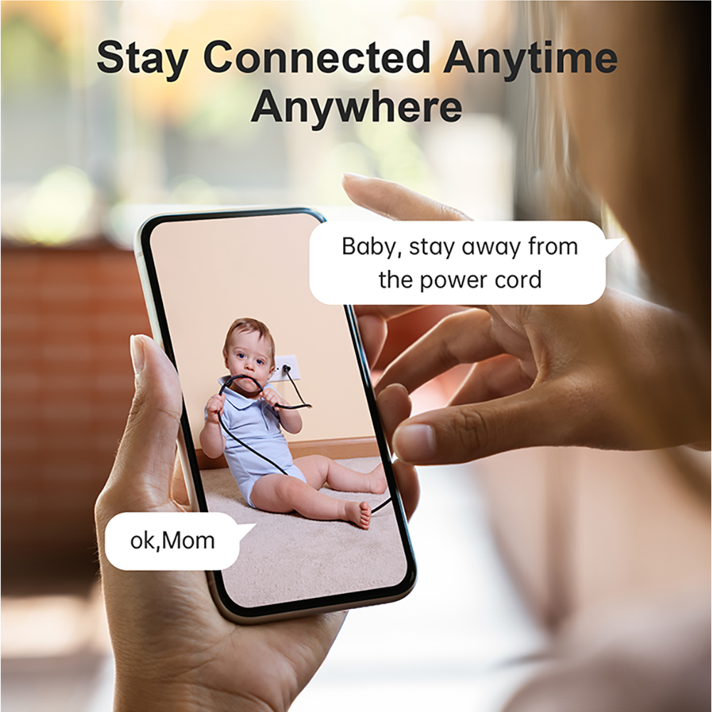 Kamera 3MP 5G WIFI z oświetlen – Smart Baby Night Light recenzja i cena