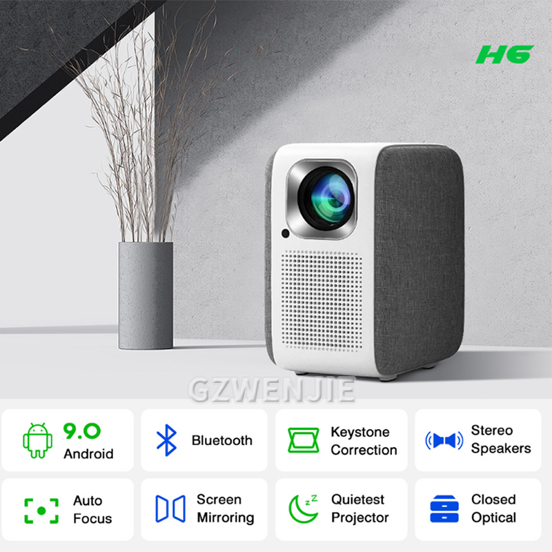 Mini Projektor H6 LED 1080P Fu – Smart Home Tv recenzja i cena