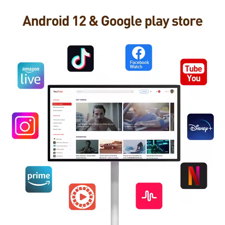 24-calowy przenośny telewizor  – Smart Home Tv recenzja i cena
