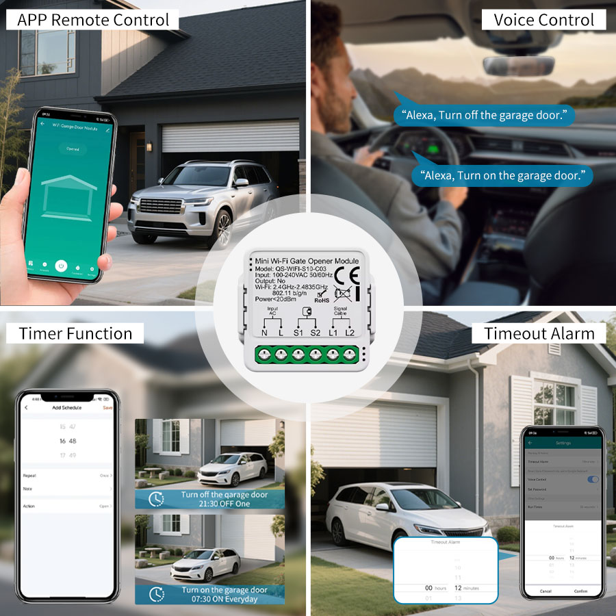Sterownik bramy garażowej Tuya – Smart Home Web recenzja i cena