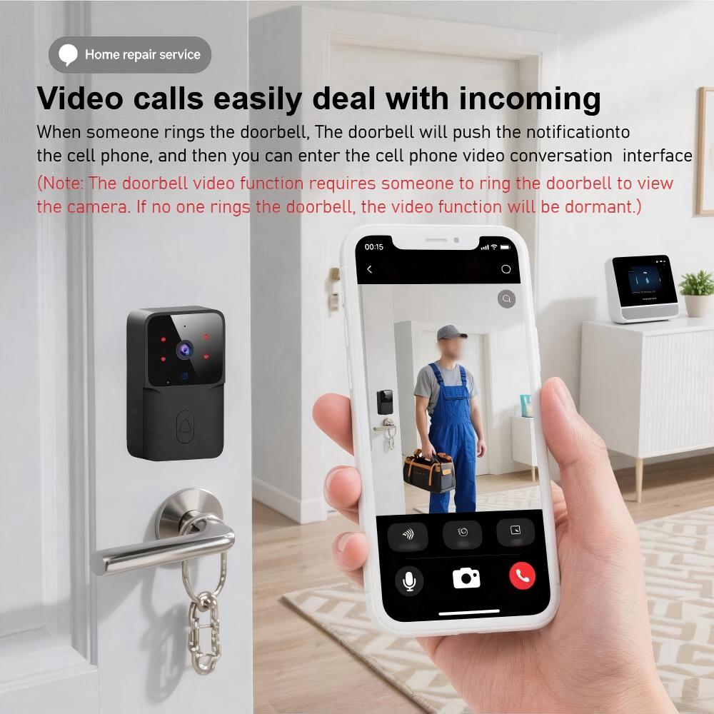 Inteligentny bezprzewodowy dzw – Smart Home Video Doorbell Installation recenzja i cena