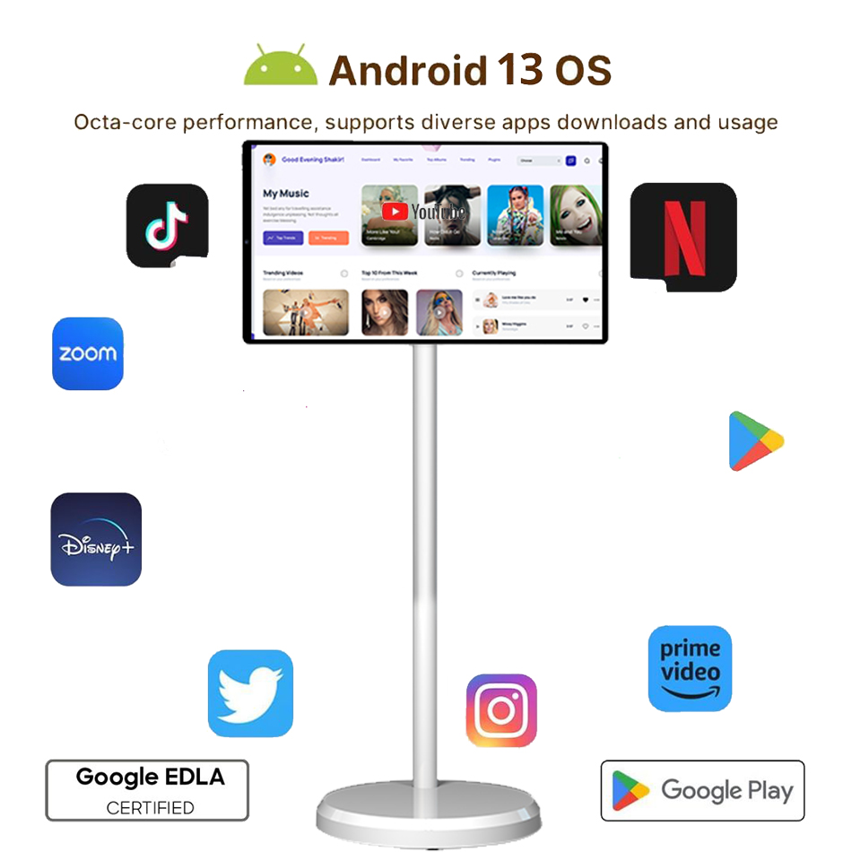 21,5-calowy LED Biały Mini Tel – Smart Home Tv recenzja i cena