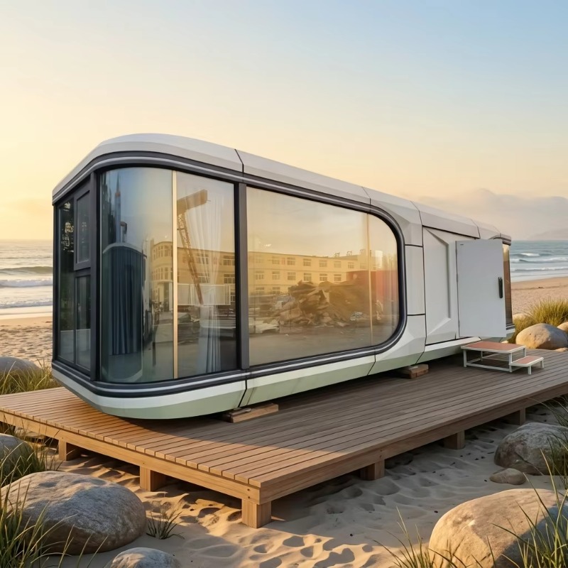 Nowoczesna kapsuła kosmiczna,  – Airbnb Smart Home recenzja i cena