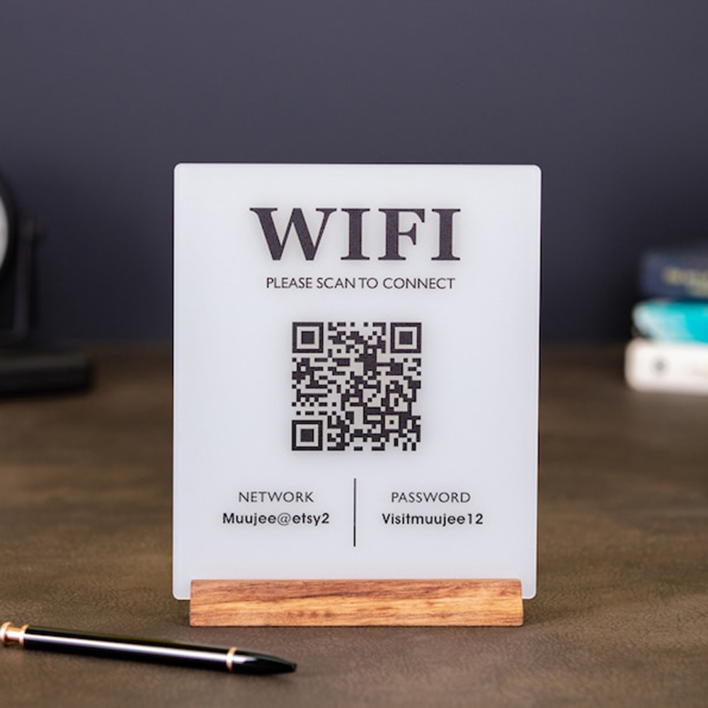 Wyprzedaż! Akrylowy znak z kod – Airbnb Smart Home recenzja i cena