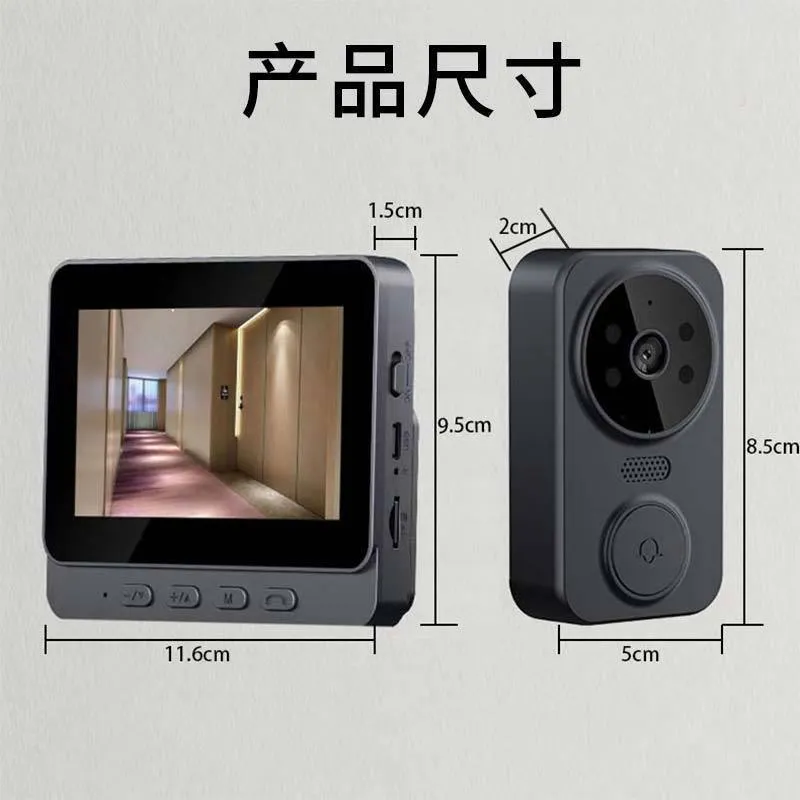 Inteligentny bezprzewodowy wid – Smart Home Video Doorbell Installation recenzja i cena
