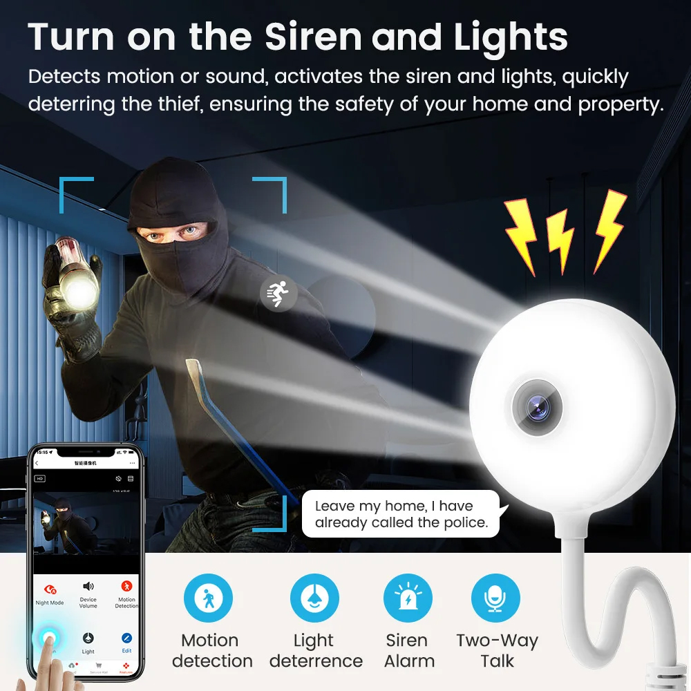 Kamera WiFi w kształcie żarówk – Smart Baby Night Light recenzja i cena