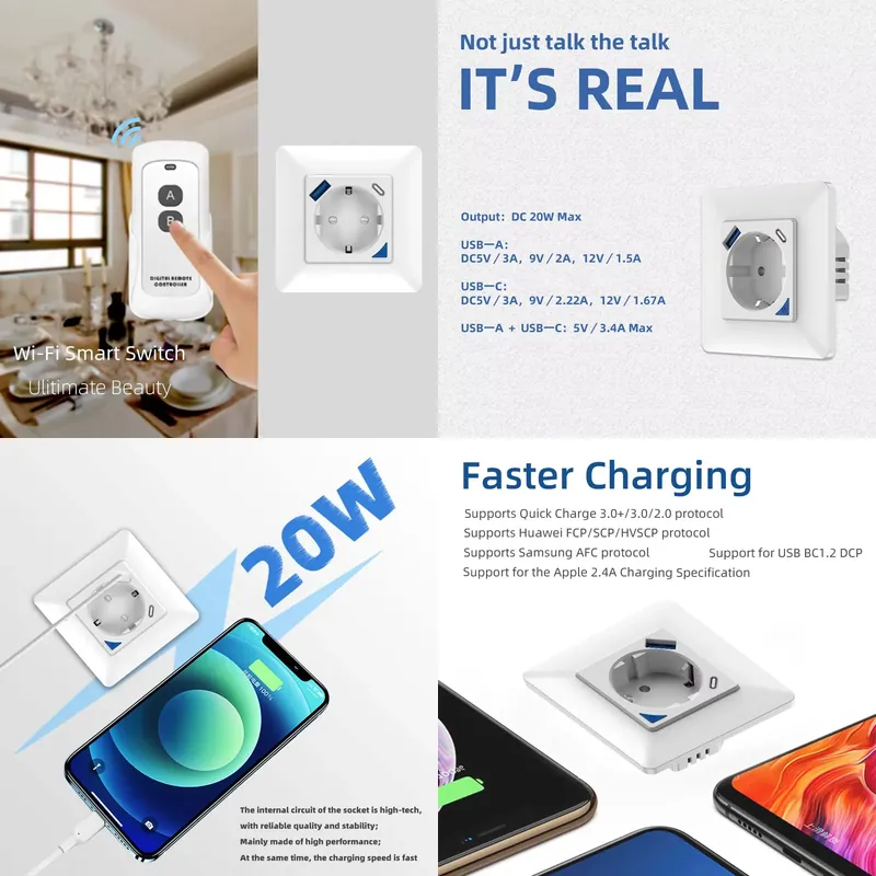 Inteligentne gniazdko ścienne  – Wifi Smart Plug recenzja i cena