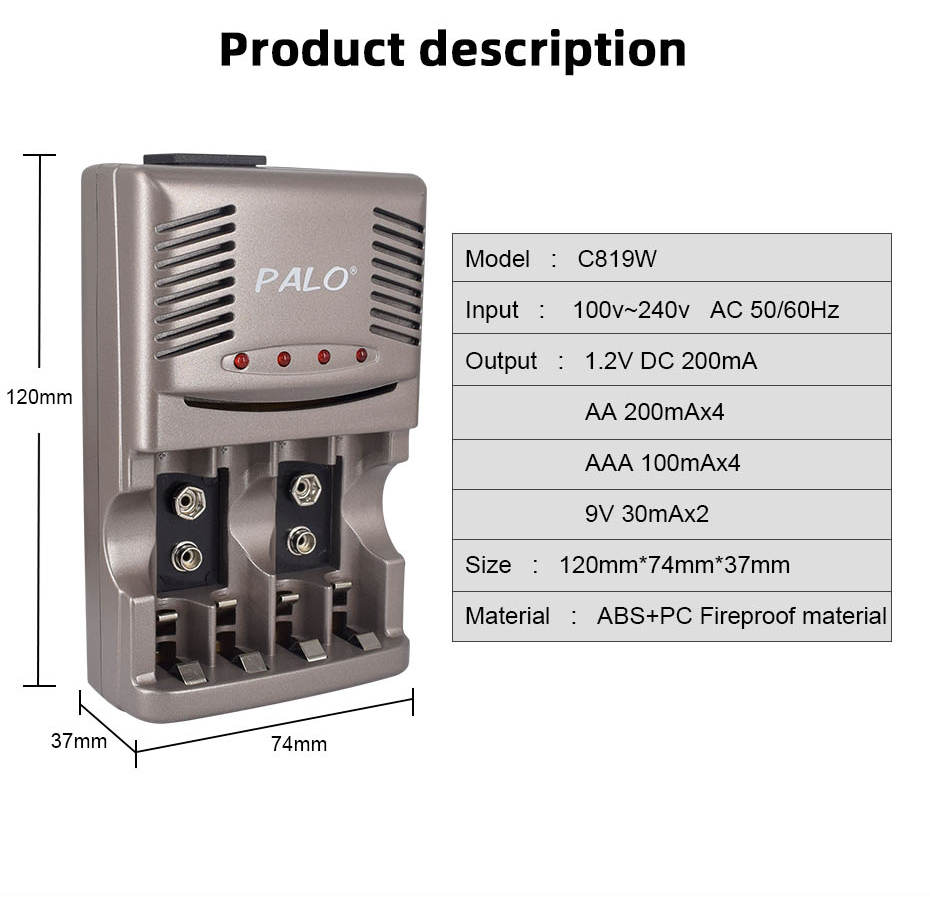 Akumulator NiMH 9V 6F22 300mAh – Smart Smoke Detector recenzja i cena
