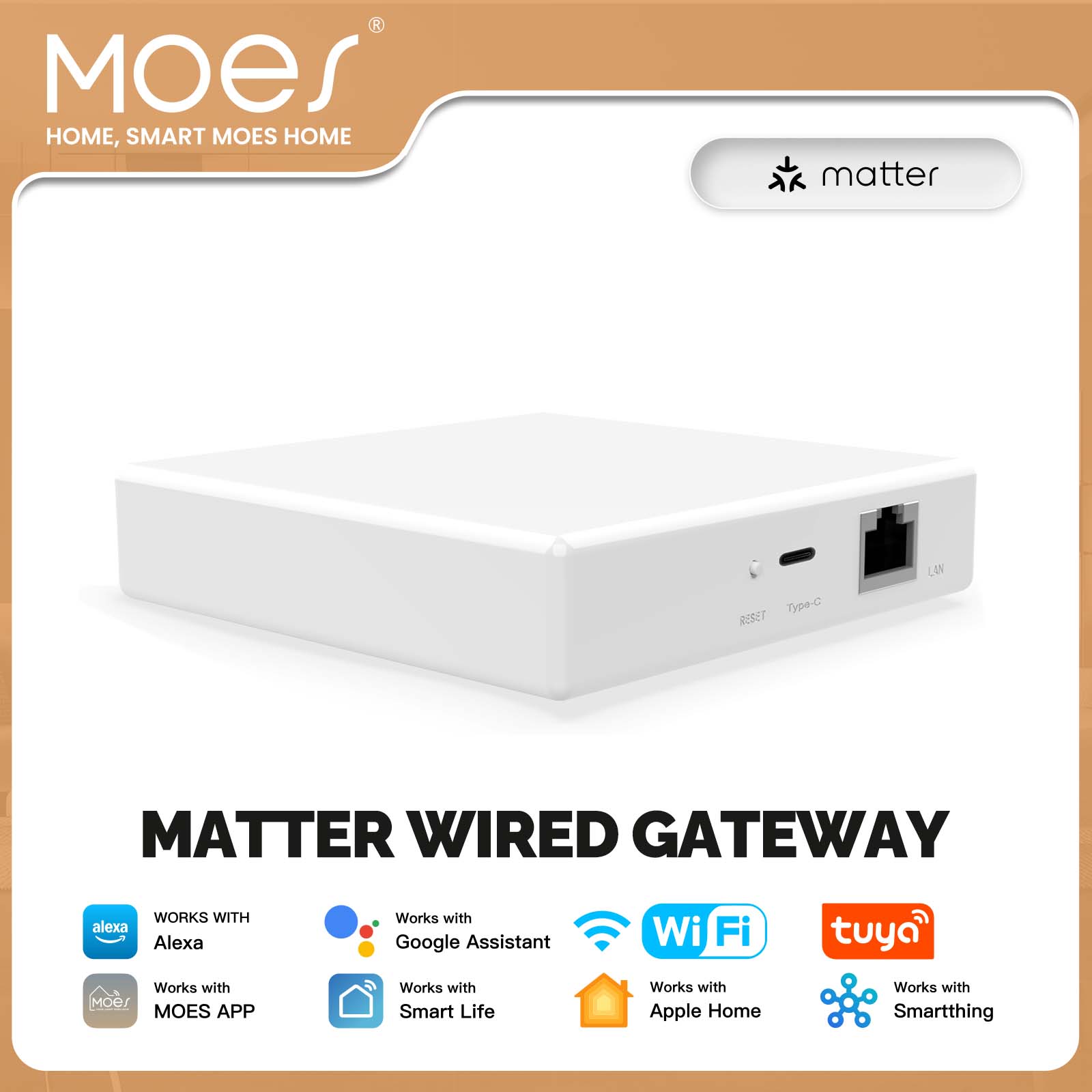 MOES Tuya ZigBee Matter Thread – Smart Home Hub Matter recenzja i cena