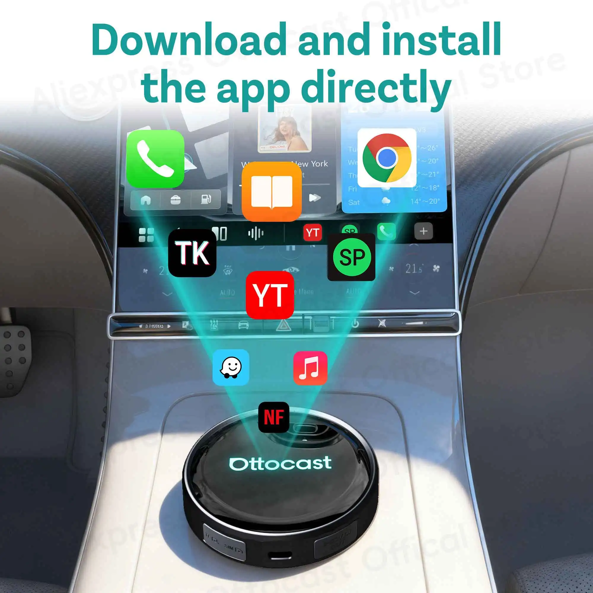 OTTOCAST P3 PRO AI Box Android – Smart Home Tv recenzja i cena