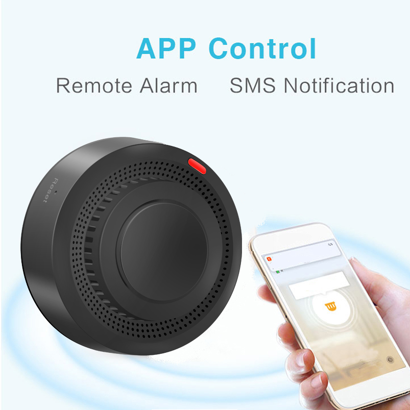 Czujnik dymu WiFi 2.4G, bezprz – Smart Smoke Detector recenzja i cena