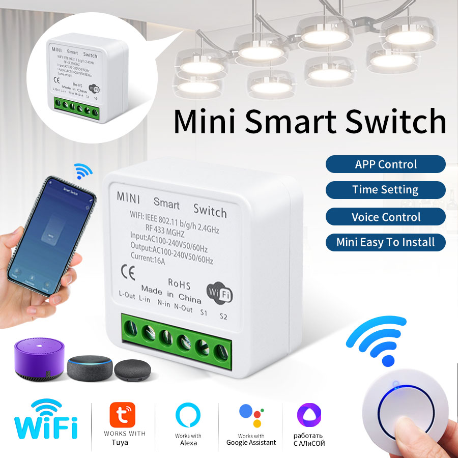 Przełącznik inteligentny WiFi  – Smart Light Switch recenzja i cena