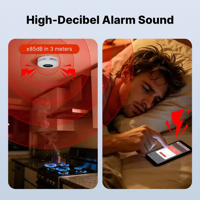 Czujnik dymu i tlenku węgla MO – Smart Smoke Detector recenzja i cena