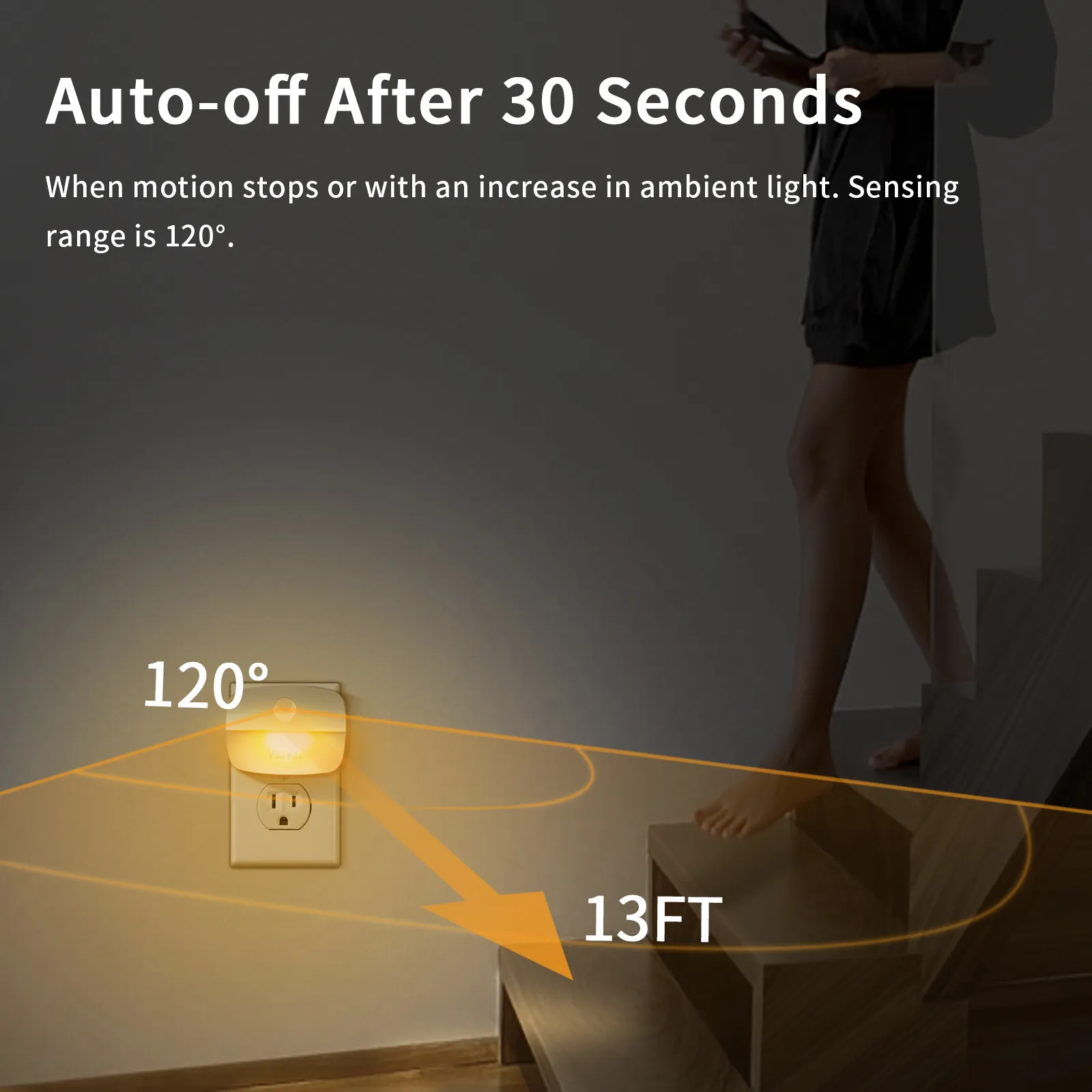 Lampka nocna LED z czujnikiem  – Smart Baby Night Light recenzja i cena