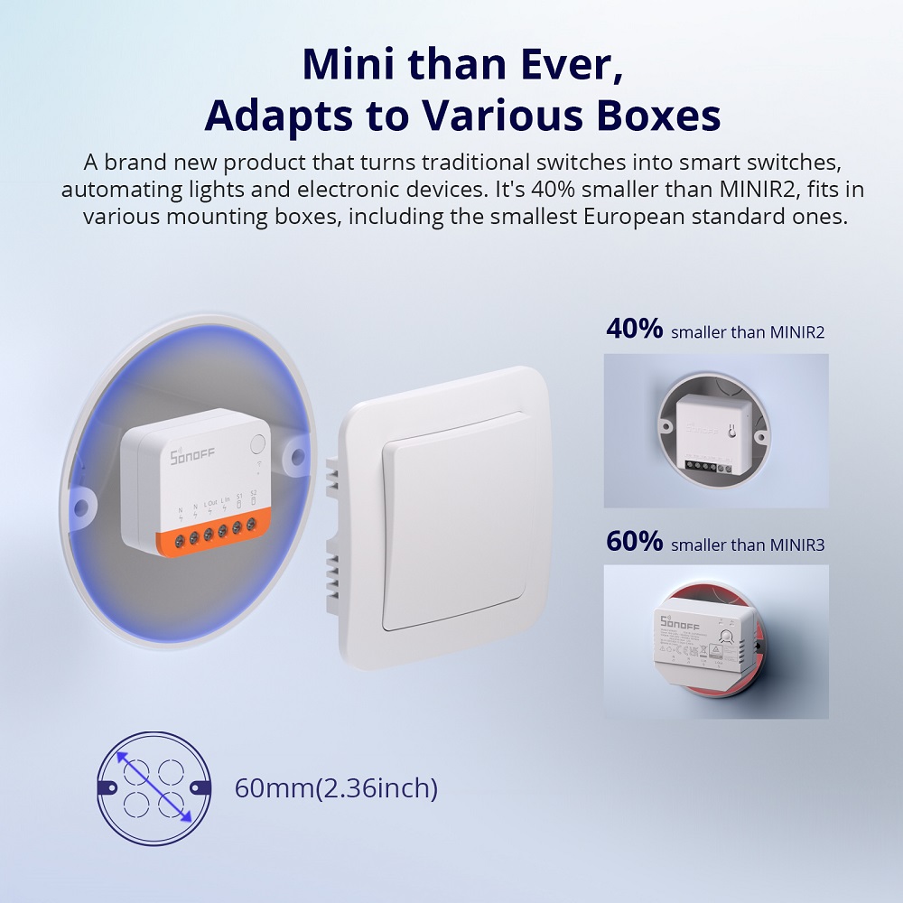 Sonoff Mini R4 Extreme Intelig – Smart Home Web recenzja i cena